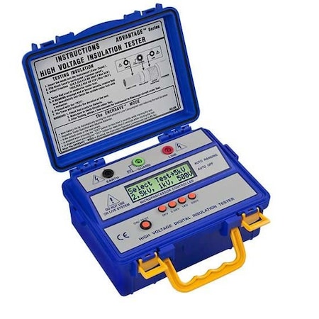 Pce Instruments Insulation Meter, Test tension up to 10,000V PCE-IT414